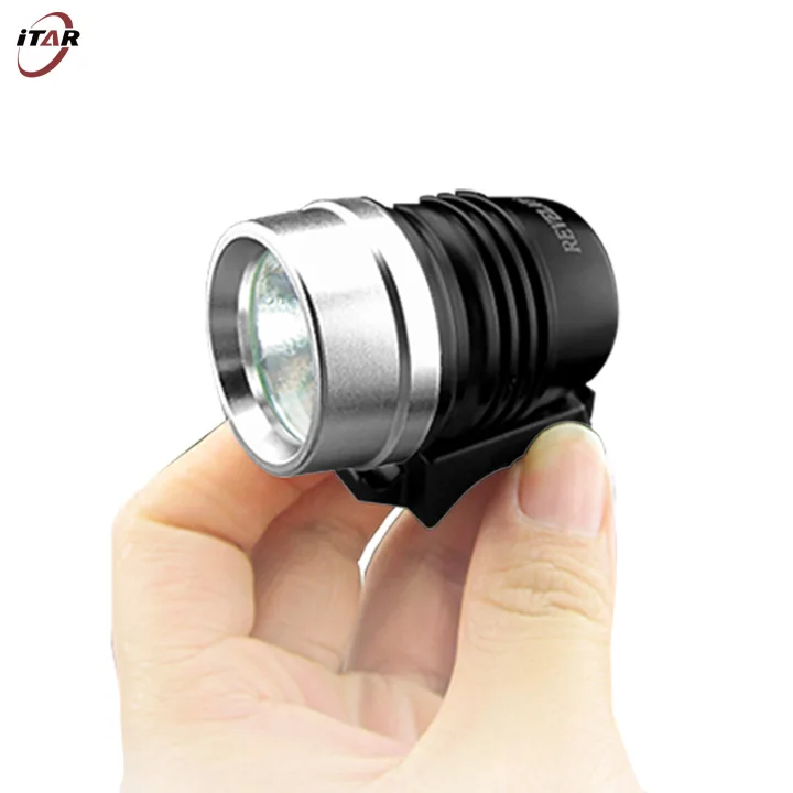 Custom headlight Cree XPG 5W LED 500 lumens rechargeable ip66 waterproof round moving hunting head light headlamp for farmers
