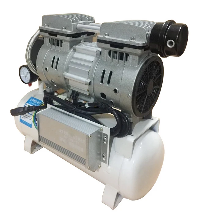 
12V 24V 48V 60V slient air compressor oil free 550W motor 80L/MIN air pump forInflating machine 
