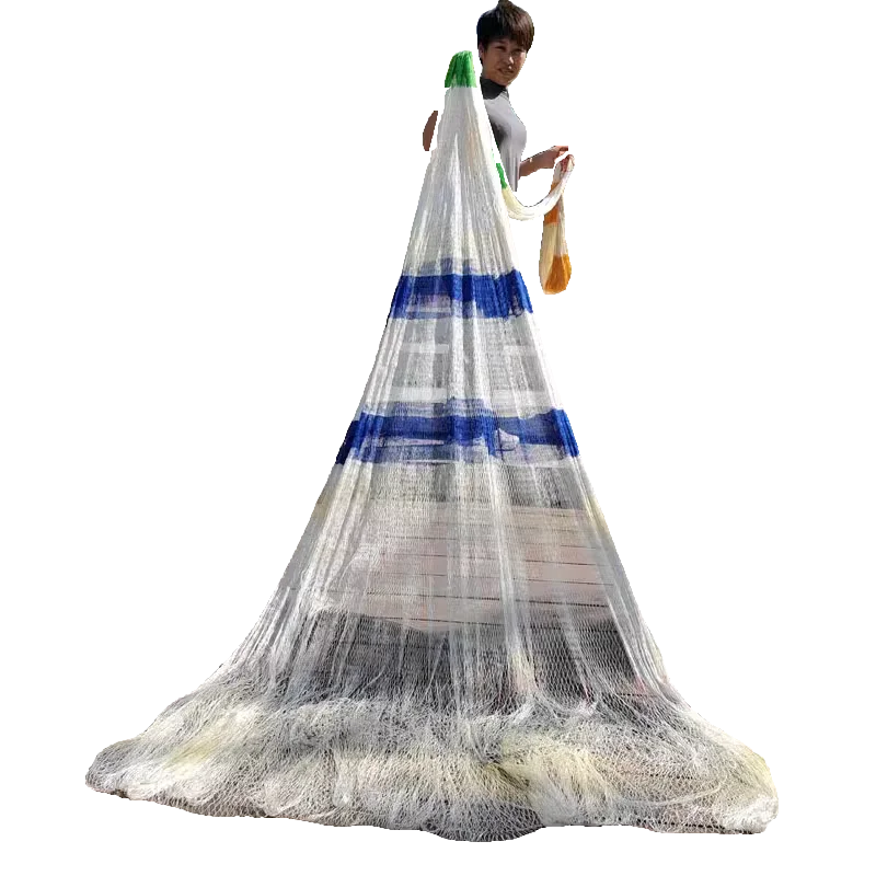 China Bottom Pocket Cast Net Durable Nylon Throw Fishing Net from China