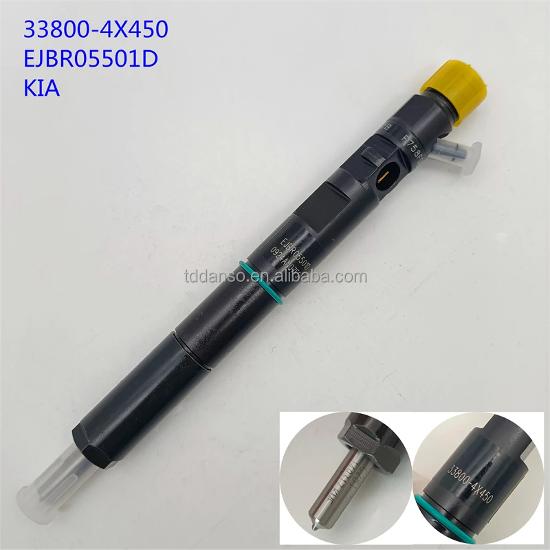 Common rail injector 33800-4A700 28236381 KIA 33800-4A710 28229873  for Delphi
