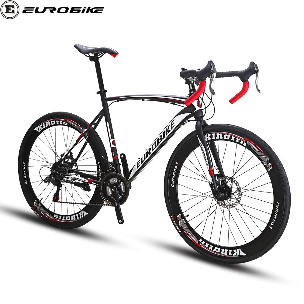  Eurobike XC550 700C 21 скорость гибридный велосипед спицевое колесо 48 см 54 дорожный двойной дисковый тормоз стальная рама в