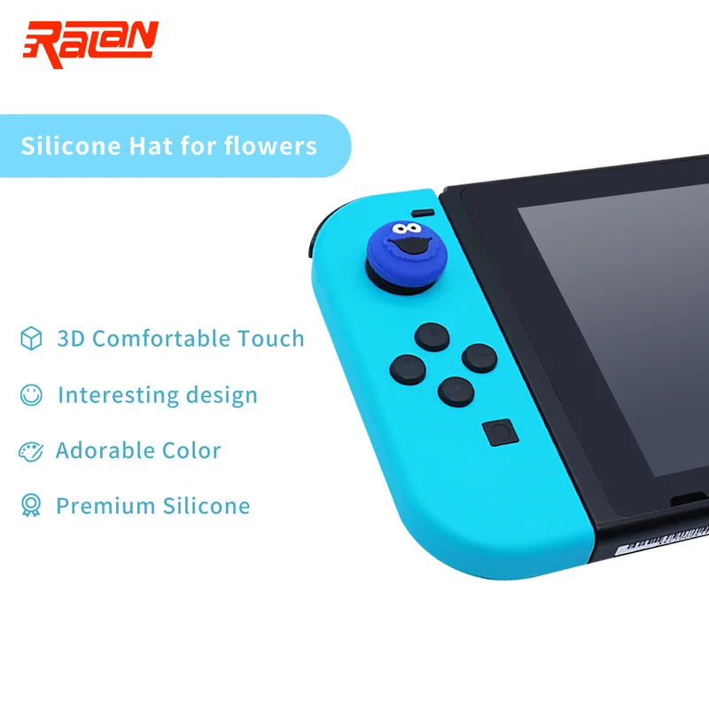 Мягкий силиконовый Стик ручка шапки для Nintendo Switch Joycon консоль контроллер геймпад кепки переключатель Lite джойстик чехол