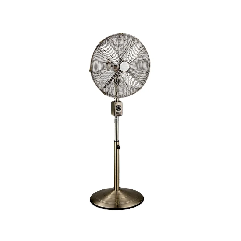40cm 16 inch chrome decorative classic antique retro full metal elegant stand fan