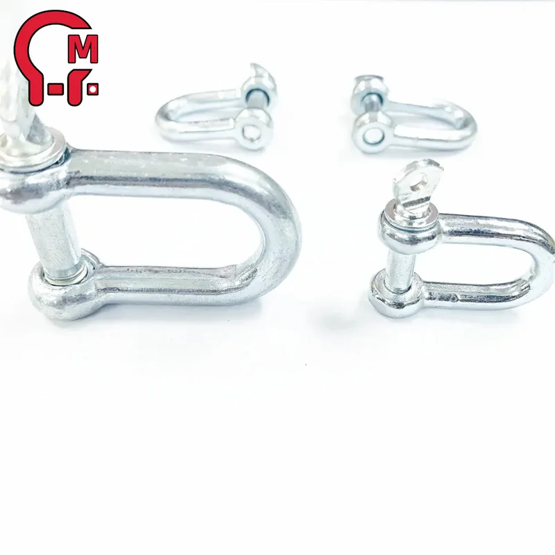 HLM free sample ISO certification Anchor Shackle Bolt Type With Safety Pin And Nut