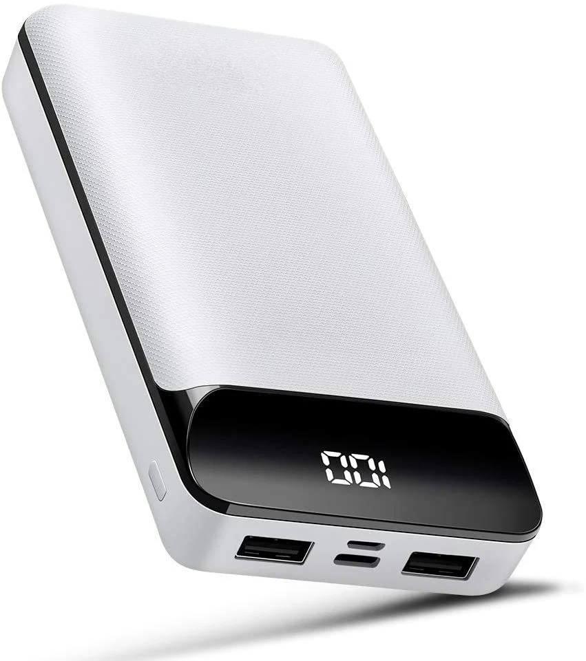 20000mAh Portable Charger PSE Powerbank Led Display Dual USB Power Bank for iPad, Mobile Phones