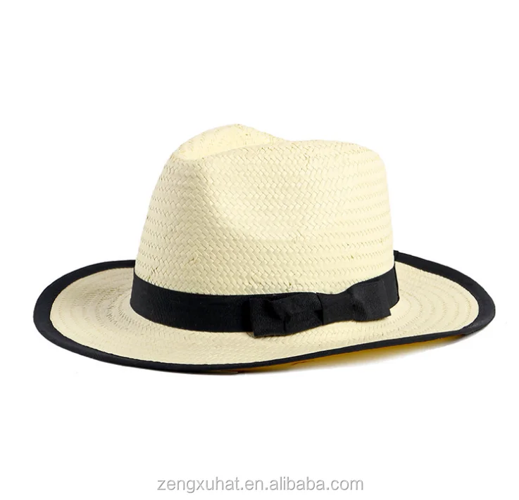 Hot Selling Summer Straw Hats for Women Wide Brim Floppy with Bowknot Striped Style for Travel Outdoor Party Daily Use