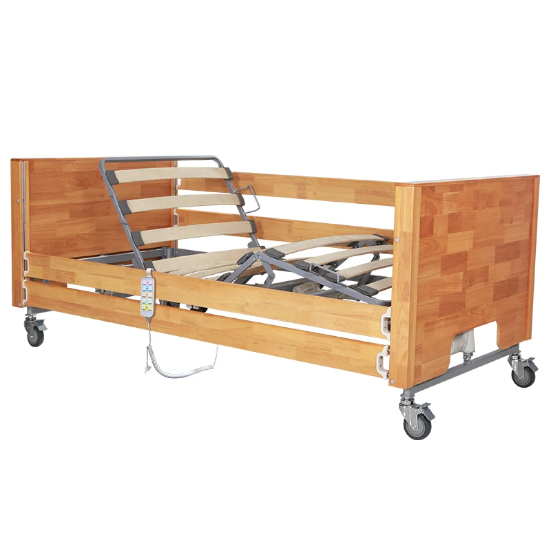 cheap price standing  hospital bed 5 function for sale