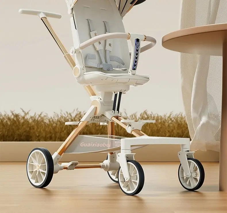 Hot Selling Baby Stroller Portable Folding Toddler Baby Buggy 3 in 1 Stroller Adjustable Baby Strollers