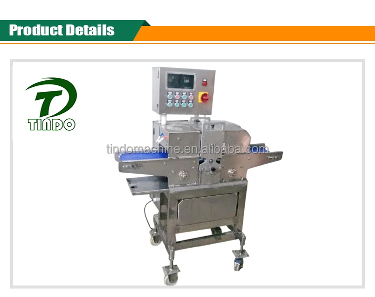 China manufactured fresh meat cutting equipment for meat strip slicer