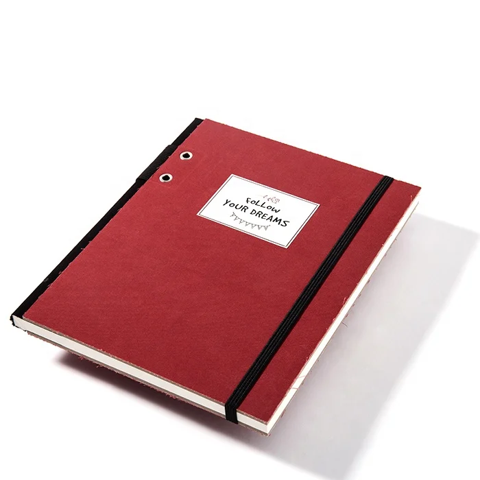 Wholesale Custom Journal Fabric Hardcover Business Planner Notebook