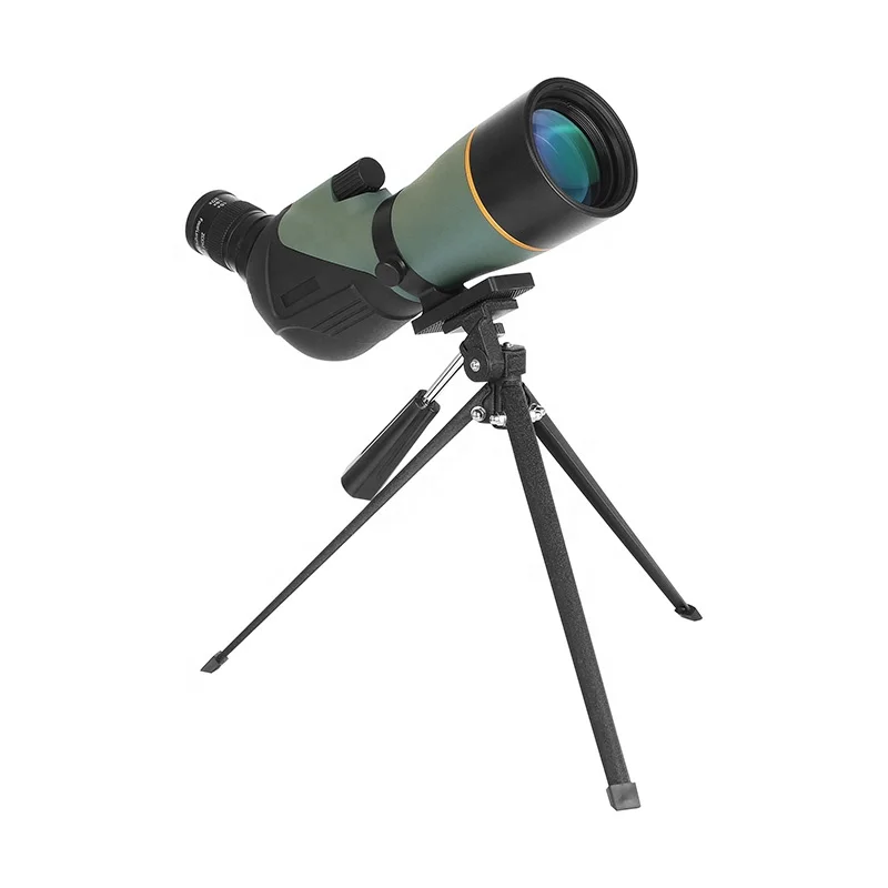 (BM-SC33A )High Power 20-60 X 60 outdoor Bird Watching Waterproof Angled FMC Lens BAK4 Prism HD Target  spotting scopes