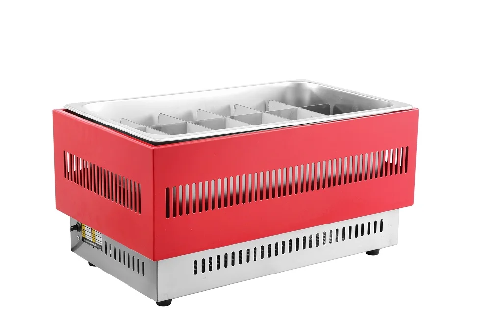 Kanto Cooker Eighteen Boxes Snack Food Kanto Cooker Hot Sale Spicy Meatball Cooking Machine