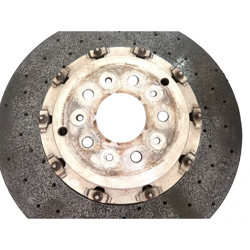 For Ferrari California 458 Italia Original used Genuine Rear CCM Carbon Brake Rotor Used P/N 304561 304562