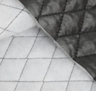
diamond-type quilted lining fabric 