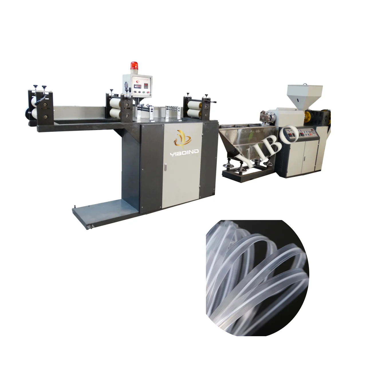 Professional Production Zipper Extruder Machine For Produce Various Types Zipper