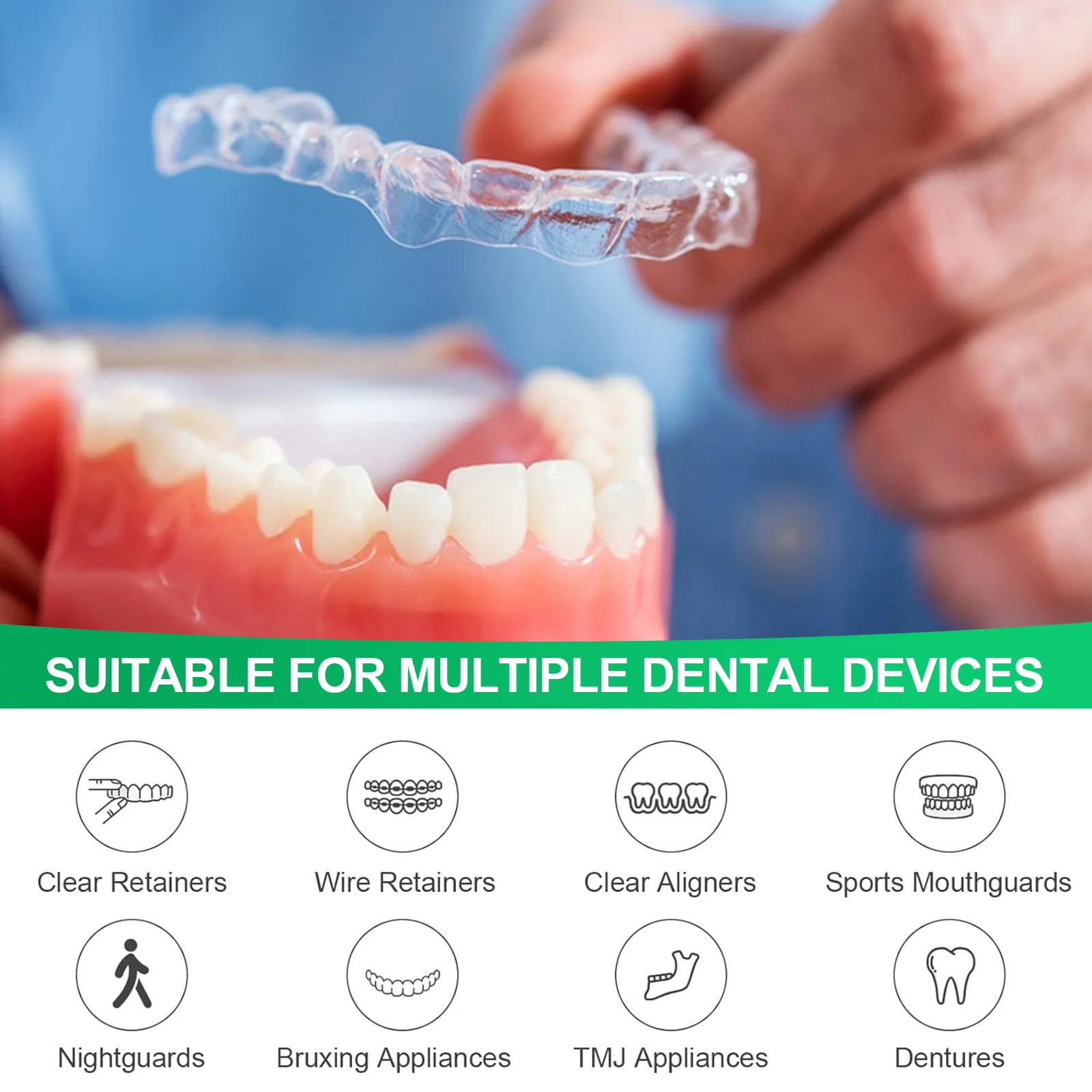 High Quality OEM Effervescent Tablet  Personal Daily Denture Cleaner and Whitener for Denture Cleaning