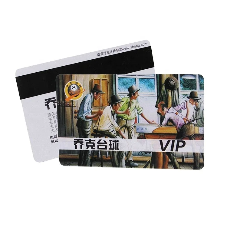 Customized LOGO Printing Plastic Card Manufacturers Factory High Quality PVC  Card Without Chip