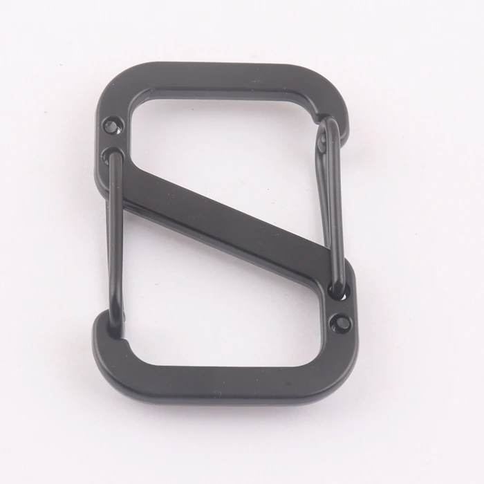 25 мм сплав металла S-образная двойная головка пружинный Крюк Пряжка для рюкзака багажа