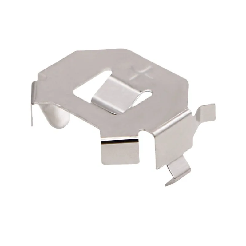 Metal  Battery Clip Cr927 Battery Holder Mini Motorcycle cr1025 battery holder for 9-10mm Coin Cell Retainer
