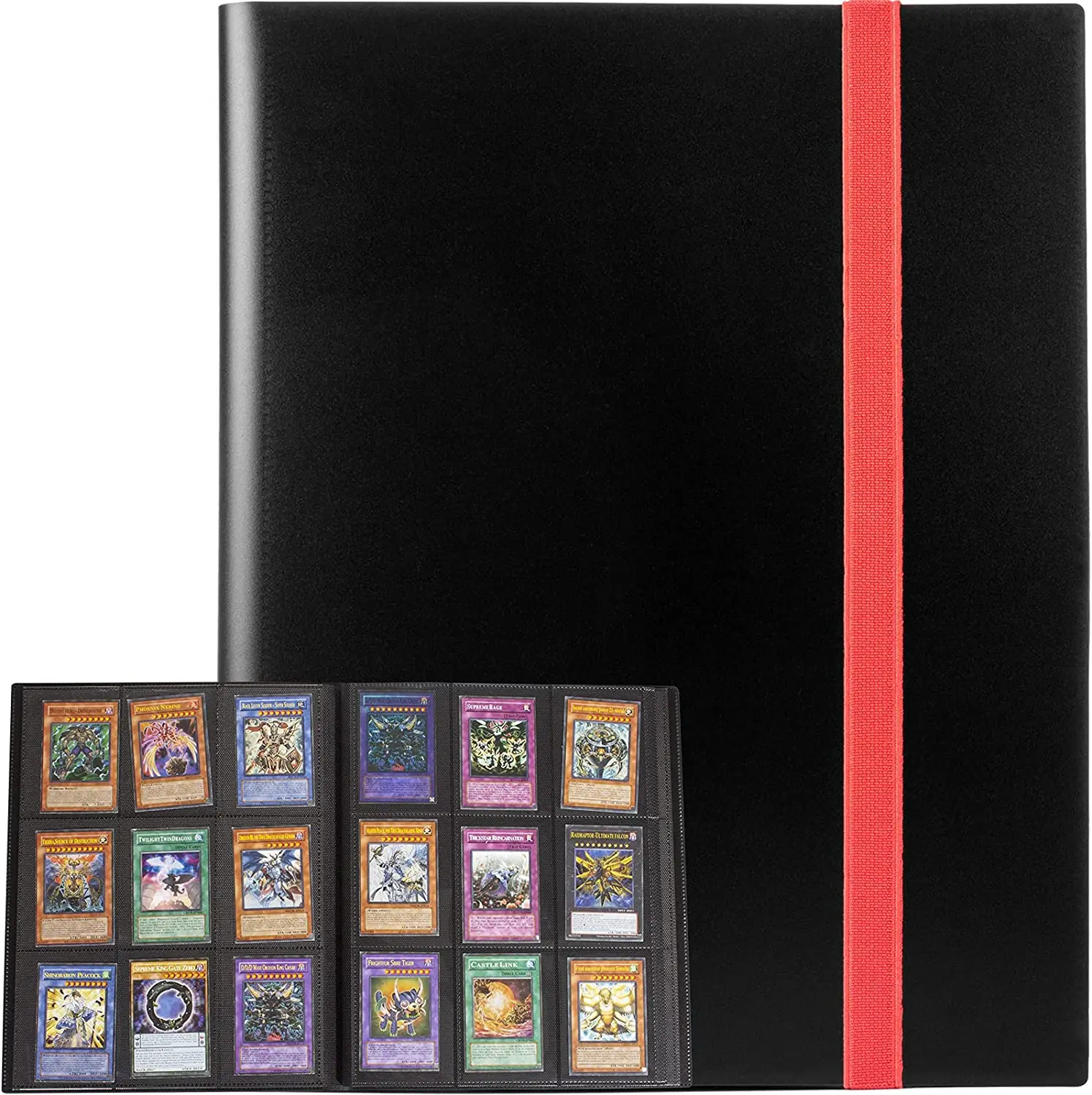 3x3 Custom Premium 9 Pocket Sleeves Collect Book Sports Game Baseball Trading Card Album Folder Binder