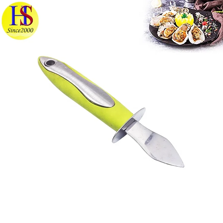 Factory Manufacture PP Handle Stainless Steel Seafood Oyster Knife