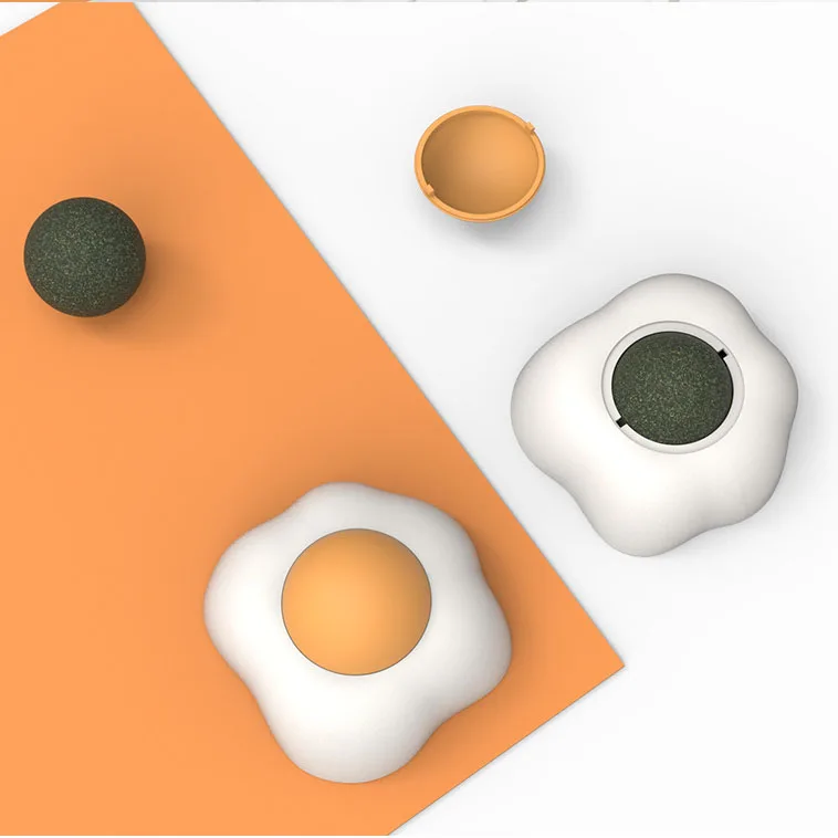 Xianchanpets High Quality Mint Balls Cat Toy Small Egg-Shaped Laser Style for Dogs and Cats Playing