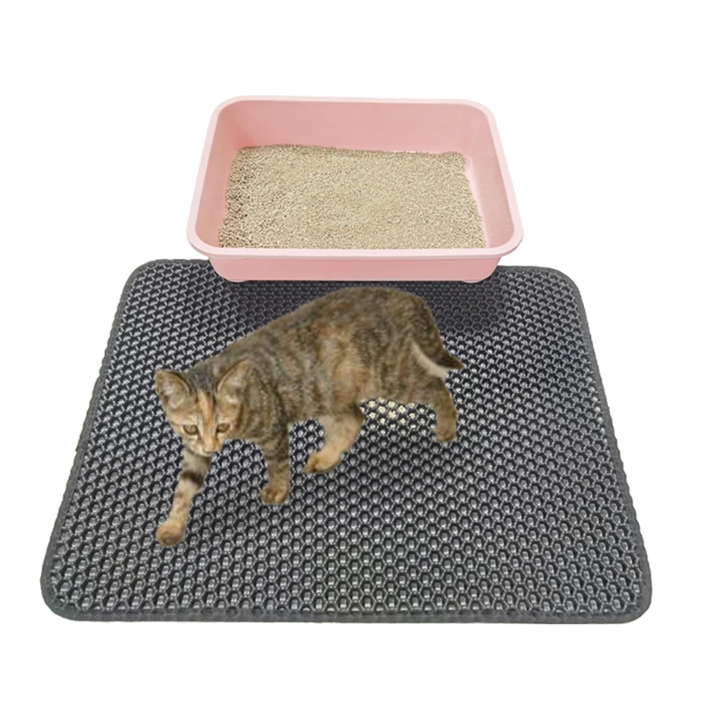 Cool Pet Urine pads Double Layer Waterproof Large EVA Foam Cat Litter Mat