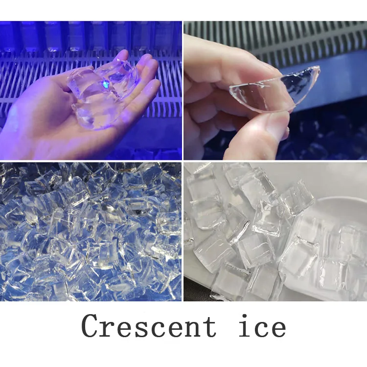 Industrial  Commercial crescent ice maker Machine With Factory Price 1000kg