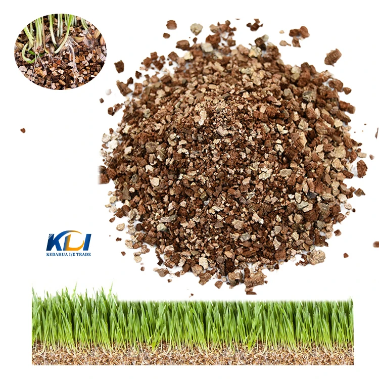 Gold expanded factory wholesale price gold vermiculite garden horticultural plants growing cheap price