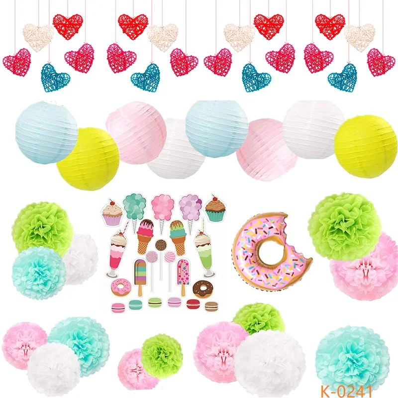 Baby Shower Donut Party Supplies Donuts Decorations Birthday Party Holiday Baby Shower decoracion