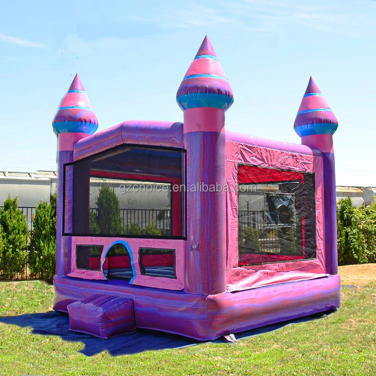 Cheap park Small indoor commercial park inflatable kids jumping bed bouncer house castle for children