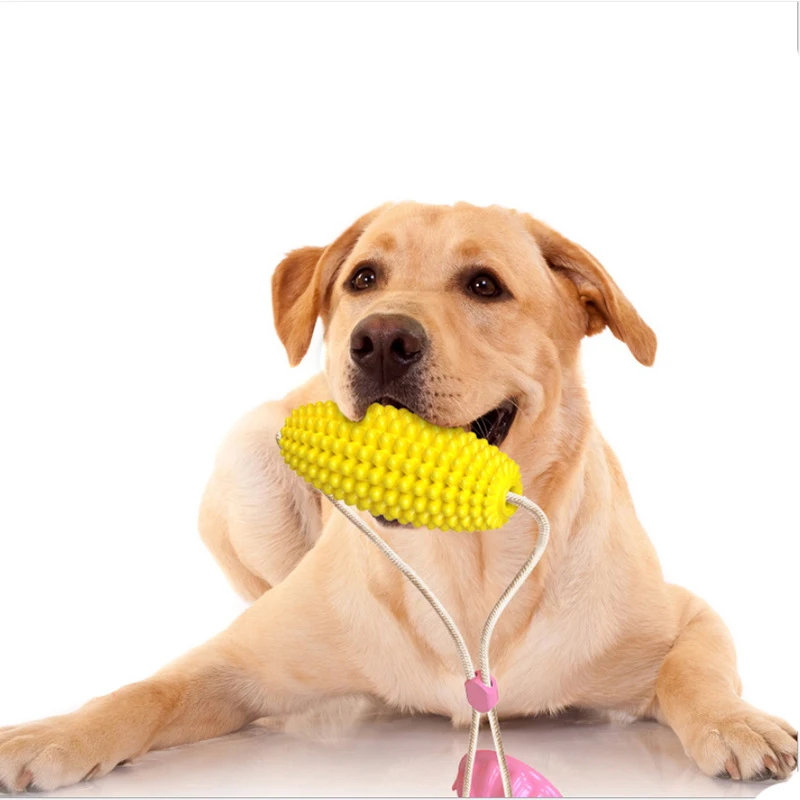 Прочные молярные жевательные игрушки для собак с утечкой, экологически чистые игрушки для собак, агрессивные жевательные машины, большая порода с присоской