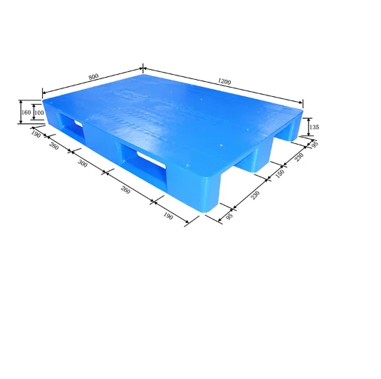 CP-1208 Wholesale Factory Directly Sales High Quality HDPE Injection Molded Plastic Pallet