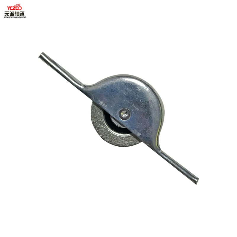 3/4 inch steel wheel for aluminum screen bottom sliding track