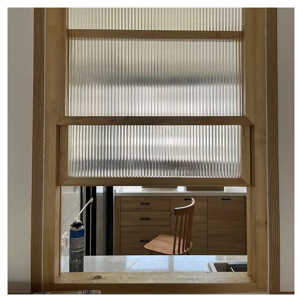 Prima High Quality Casement Window Wooden Color Windows Double Glazed Window