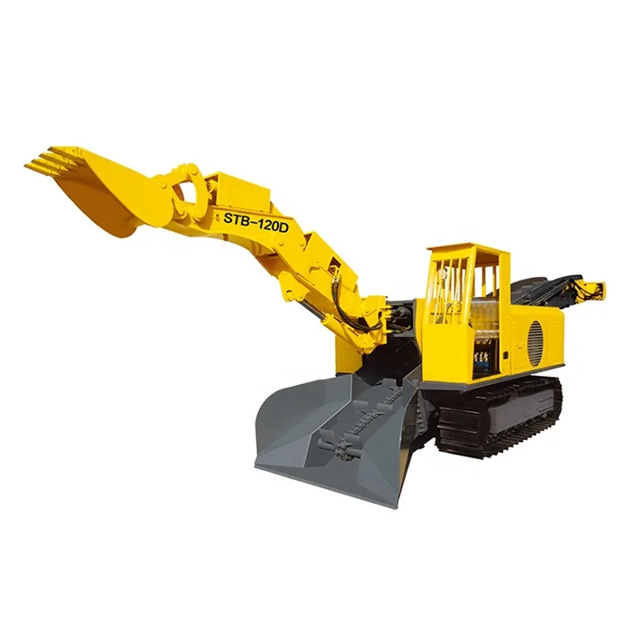 Underground mining loader mucking rock loader tunnel excavating loader