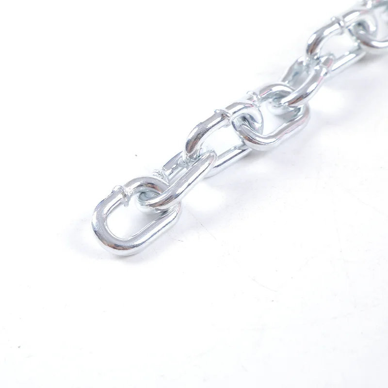 4mm High Strength Lashing Chain Ordinary Mild Steel Chain  Short Chain