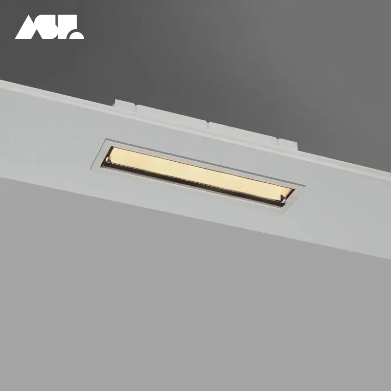 Aisilan Modern Ceiling Wall Washer linear rectangle Recessed DALI 0-10v dimmable LED Spot Downlight Spotlight