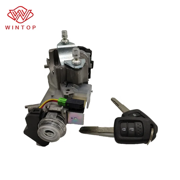 Japanese car universal  Ignition Lock Cylinder Switch  Two hole key  35100-SDA  fits for Honda Civic  Mugen CVT Honda Fit Vezel