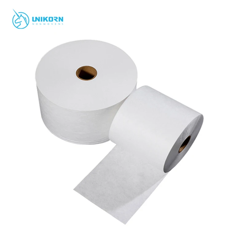 100% Polypropylene White Filter Non-woven Fabric Customized By Local Factory In China Ffp2 Bfe99 Pfe 95 25gsm/40gsm