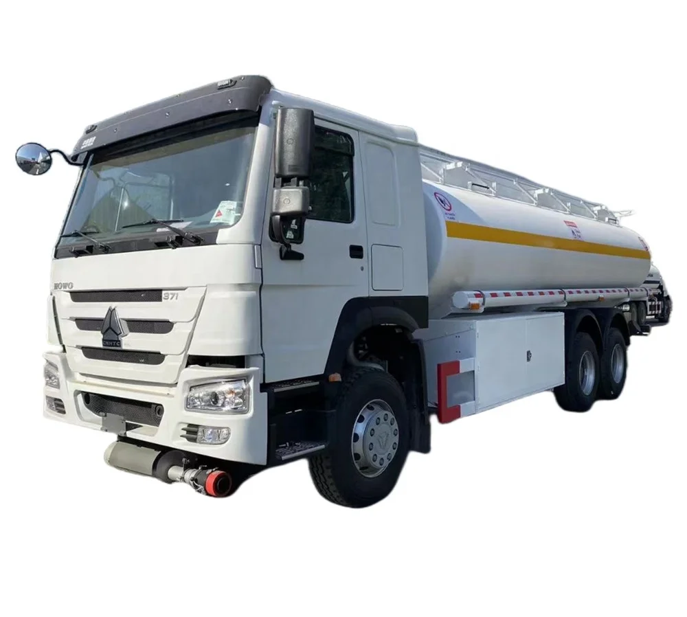 Quality Sino Truck 6x4 Oil Delivery Howo 20 Tons Refuel Diesel Petrol tank Cbm Fuel for Sale