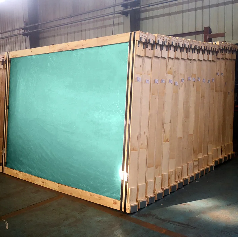 China Price 2mm - 19mm low iron jumbo size toughened clear float glass Building Glass Price