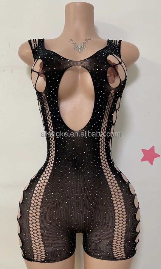 Can Available Ready to Ship Body Stocking For Woman Party Sexy Lingerie