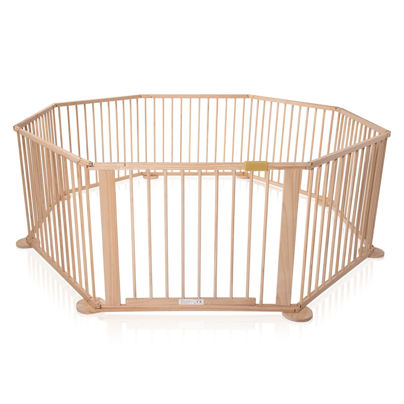 Child Pet Foldable Consisting of 8 Panel Playpen Individually Malleable Wooden Playpen for dogs cats Play Pen
