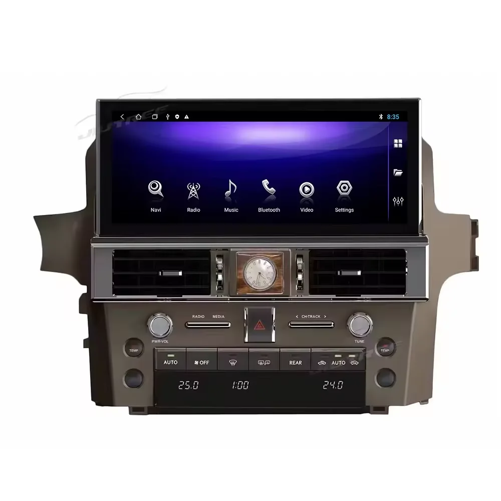 Android for Lexus GX400 460 2010 - 2019 10.25 inch display screen navigation Carplay reversing image  Car Multimedia GPS Player