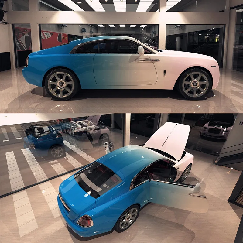 Gradient Colour Best Suntek Quality Car Stickers Wrap Vinyl Film for  Car Body Protection Decoration