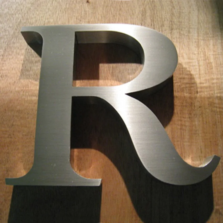 Made In China Metal Letter Sign Vintage Letters Sign Outdoor House Numbers