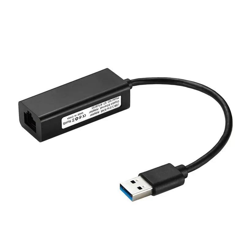 Горячая Распродажа usb 3 0 к rj45 Ethernet адаптер 10/100/1000 м гигабитный сетевой для