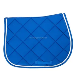 High Quality Factory Polycotton Lining Custom Horse Products Equestrian Saddle Pads Set Wholesale