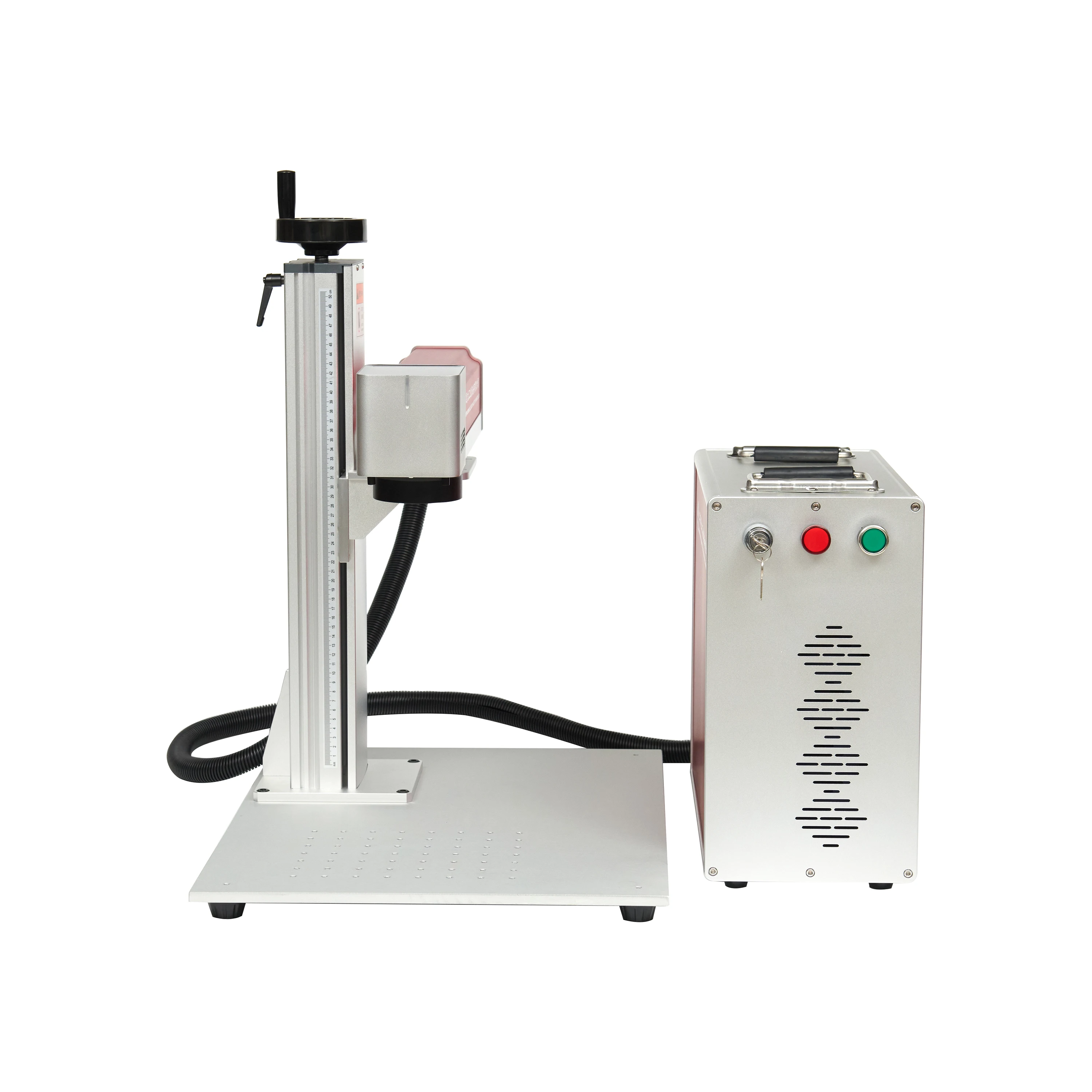 Industrial 30w split portable metal fiber laser engraving machine